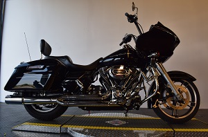 Harley-Davidson® XL1200X Sportster® Forty-Eight® parked inside a garage
